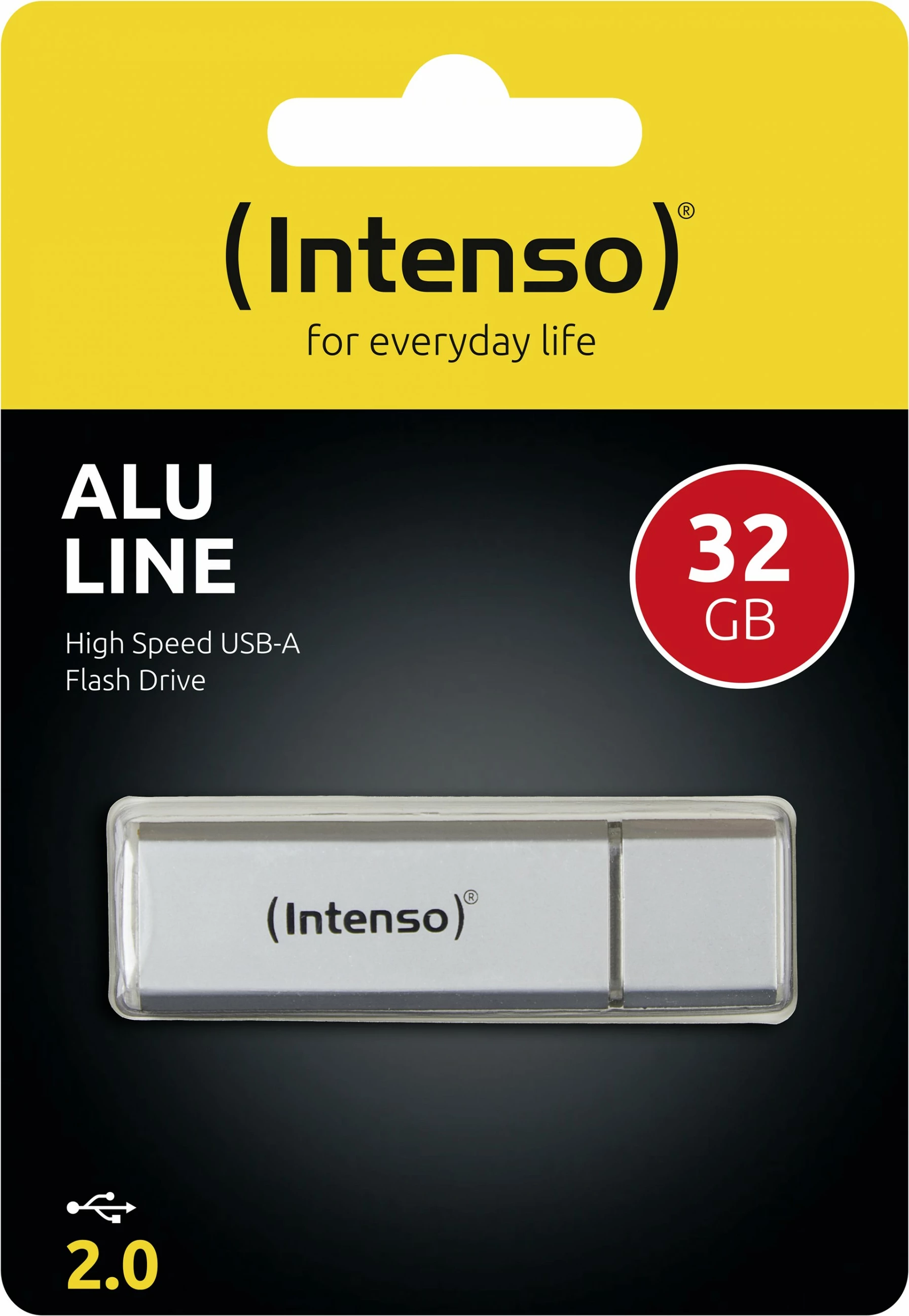 USB za shranjevanje Intenso Alu Line 32 GB, USB Type-A, srebrn
