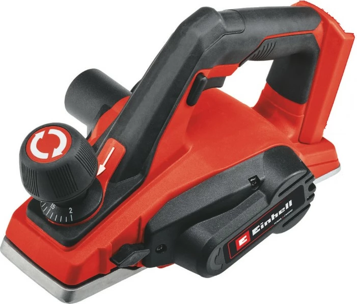 Brezžična rende Einhell TE-PL 18/82 Li, 18V, 8,2 cm, črno/rdeč