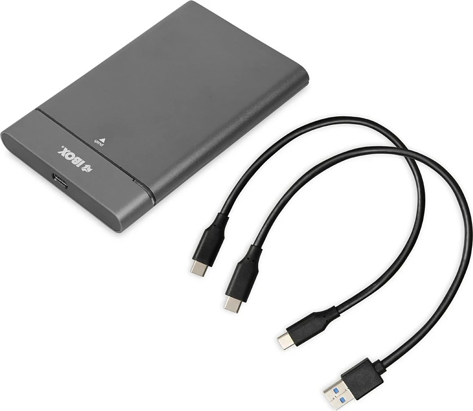 Ohišje za HDD iBox HD-06, 2,5-palčno, siva