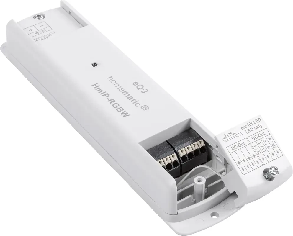 Kontroler LED, Homematic IP 157662A0, bel, 260 m, 868.0-868.6/869.4-869.65 MHz, IP20