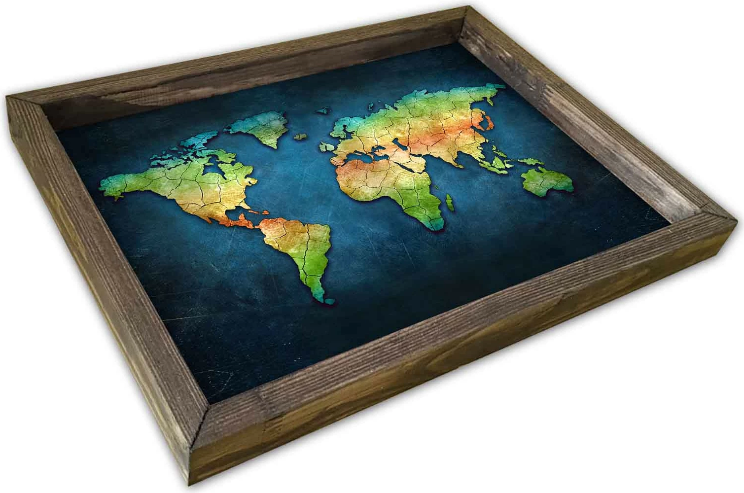 Dekorativni pladenj Aberto Design AT-040, večbarven, 30x40 cm