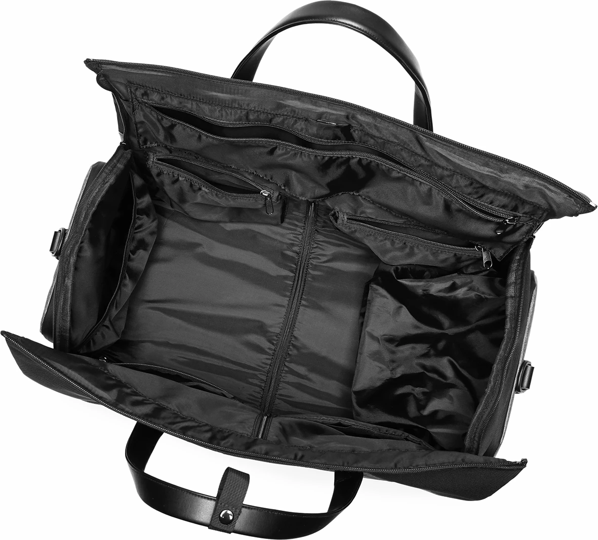 Potovalna torba 45 L z vlažnim žepom, Wozinsky Premium, črna