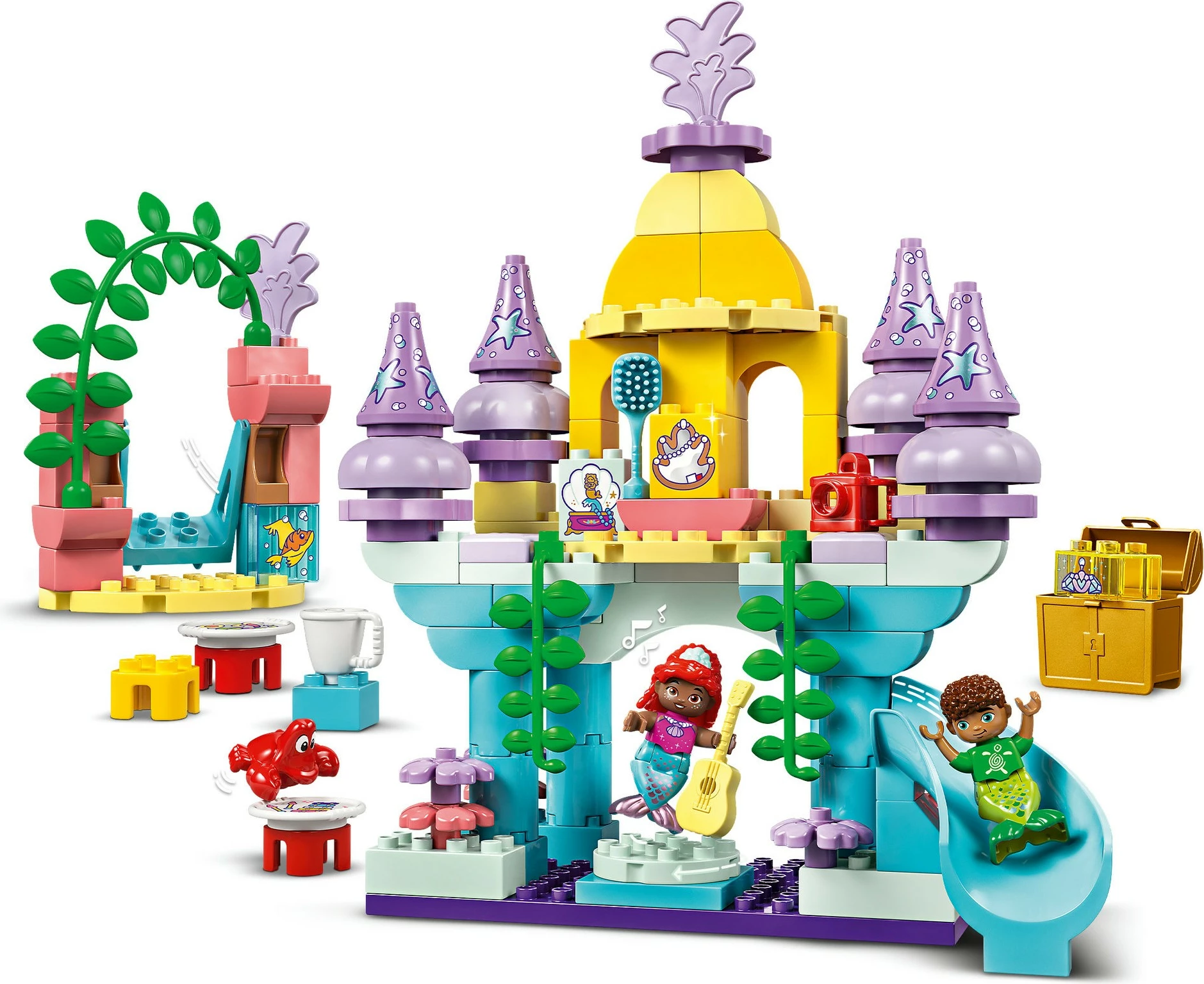 Magični podvodni grad Ariel Disney LEGO DUPLO 10435, večbarven