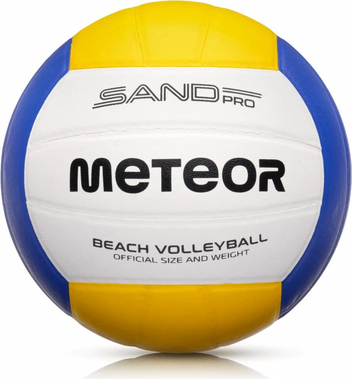 Top za plažo Meteor, bel/moder/rumen