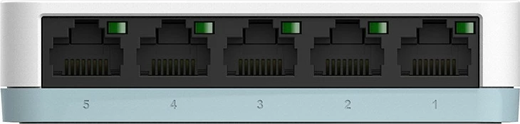 Nemanagean stikalo D-Link DGS-1005D/E, Gigabit Ethernet, črno