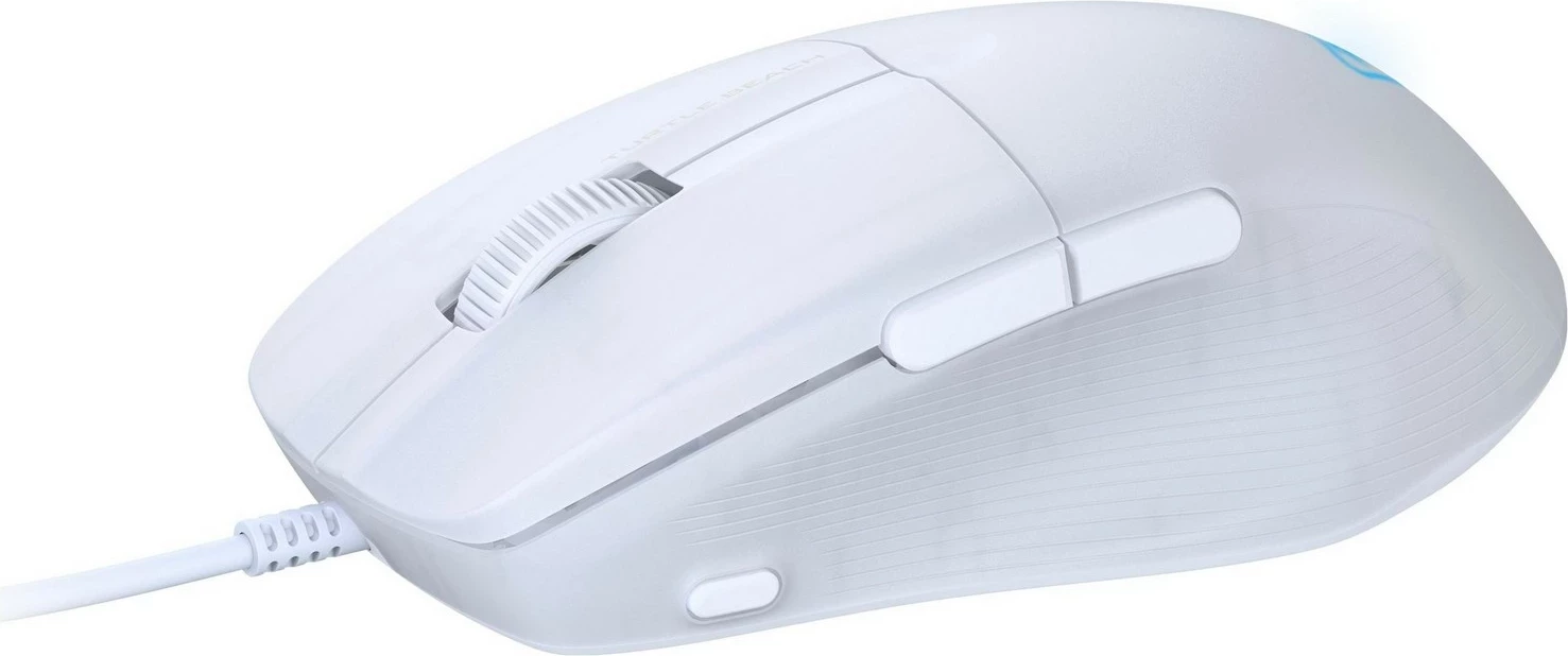 Ergonomska igralna miška Turtle Beach Pure Sel, RGB, bela