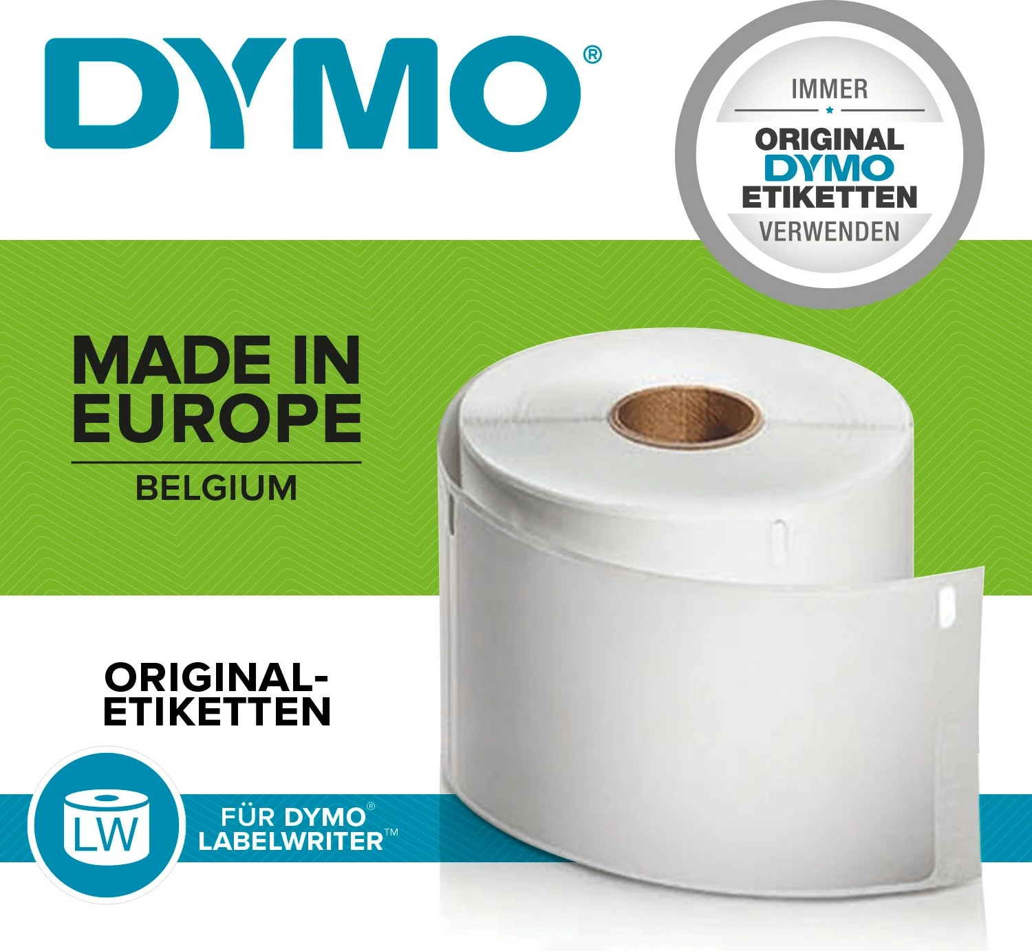 Etiketni tiskalnik Dymo LabelWriter 550 Turbo, LAN, USB, črn