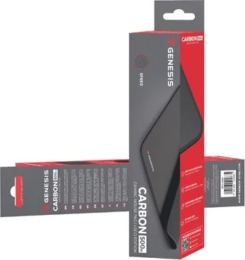 Mauspad Genesis Carbon 500 M, črn