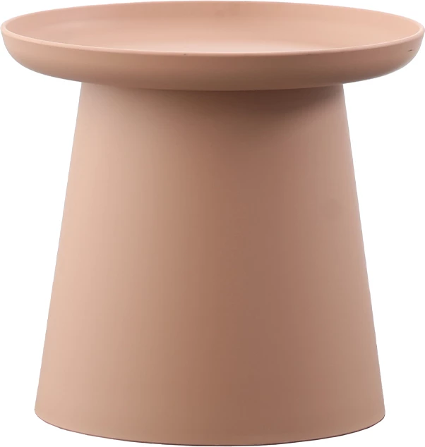 Kavni stolik Tech, barva nude, 50x50x46.5