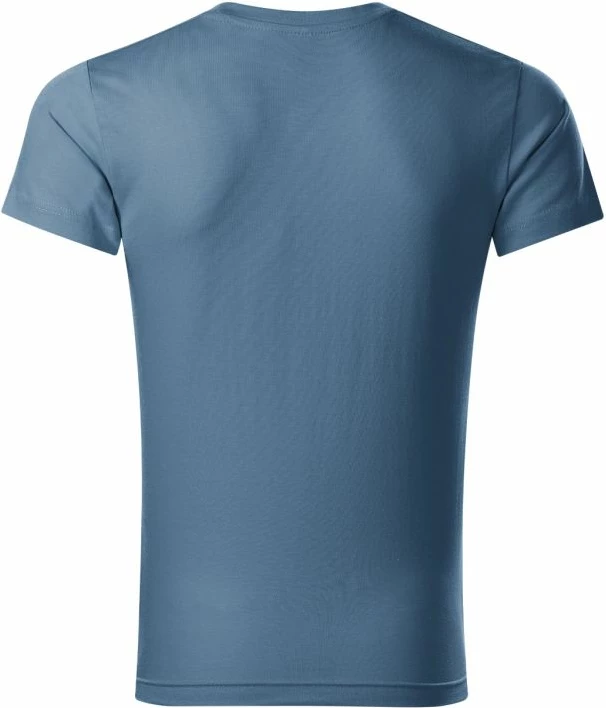 Majica slim fit z V-izrezom, Malfini M (MLI-14660), modra
