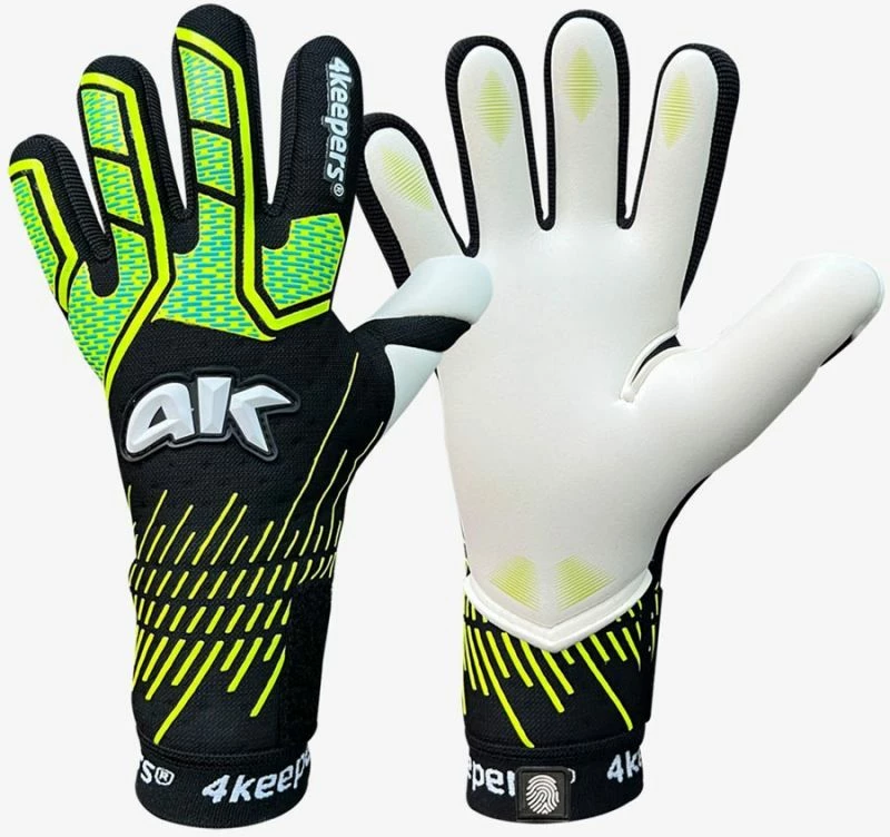 Rokavice za vratarja, moški, večbarvne, 4keepers Neo Volt NC M