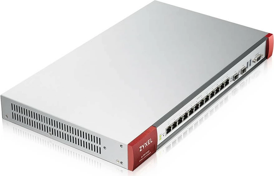 Napredni požarni zid Zyxel ATP700, 6 Gbit/s, 150 uporabnikov, 1U