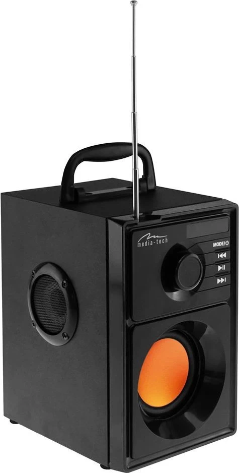 Prenosni zvočnik, Media-Tech BOOMBOX BT, 15 W, črn