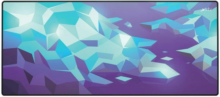 Velika podloga za miško Cherry XTRFY GP5 Litus Blue XL, blago, gumijasta podlaga, modra