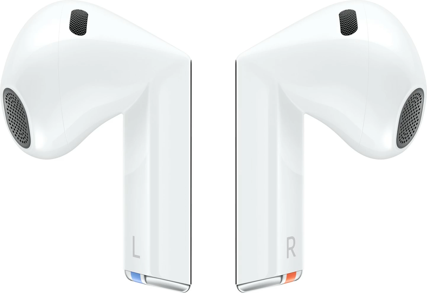 True Wireless Stereo ljubiteljske slušalke, Samsung Galaxy Buds3, bele