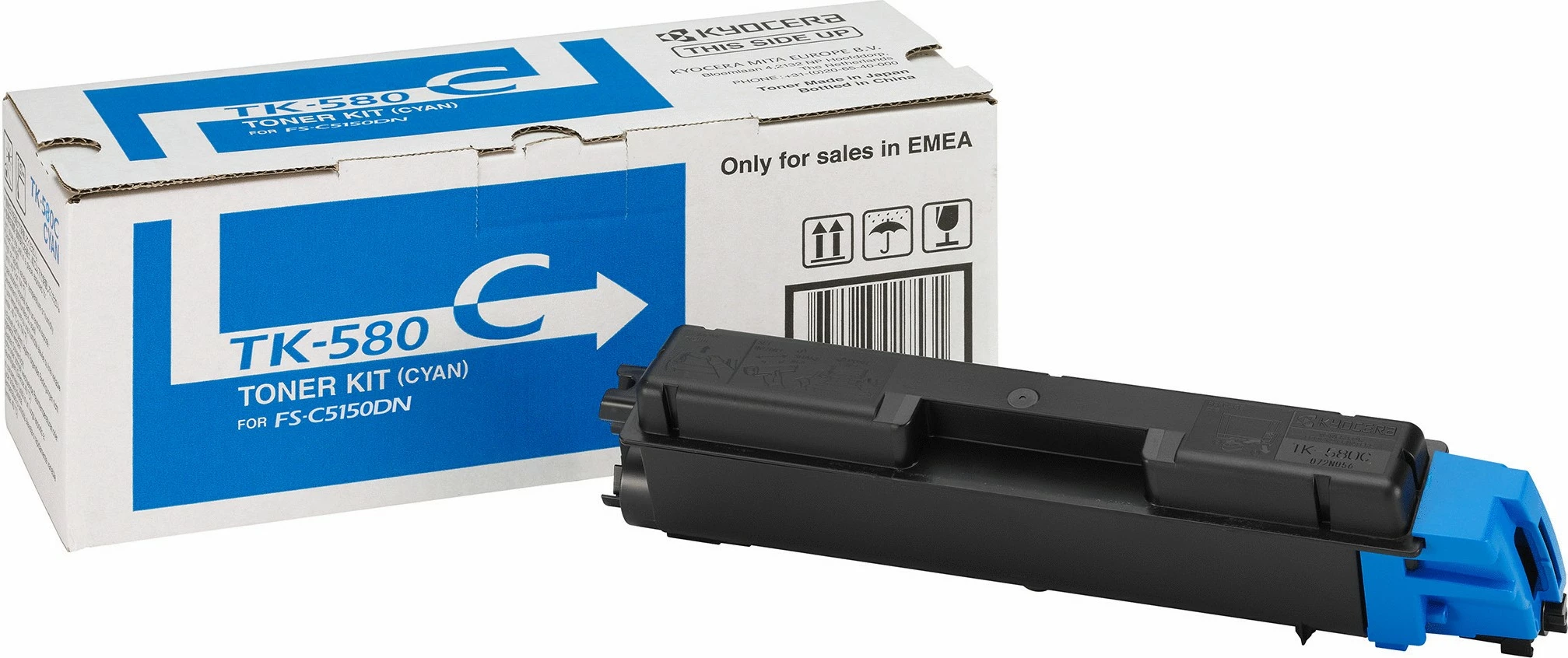 Toner cyan Kyocera TK-580C, za FS-C5150DN, original