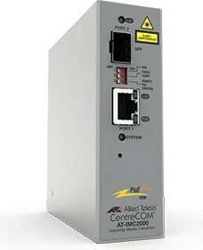 Industrijski medijski pretvornik Allied Telesis AT-IMC2000TP/SP-980, 1000 Mbit/s, Gigabit Ethernet