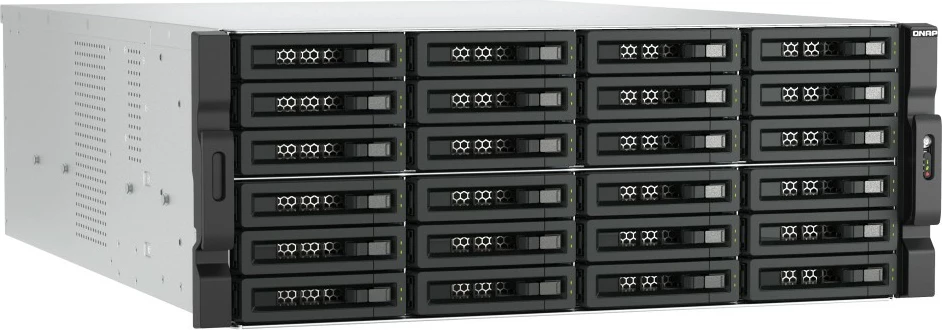 Razširitveno računalniško ohišje QNAP TL-R2400PES-RP, 24 mest, 4U, PCIe, SATA, črno