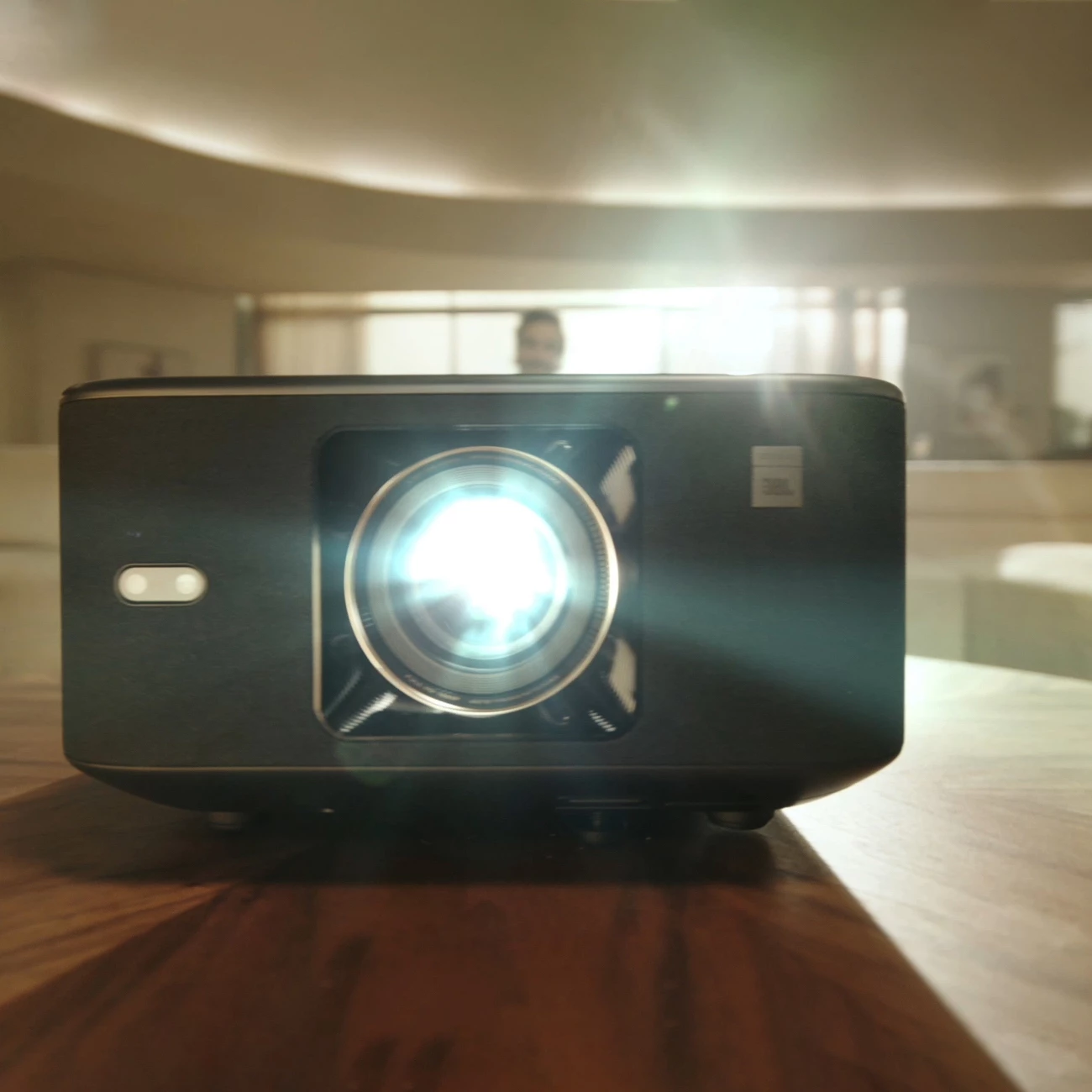 Multimedijski projektor FullHD 1080p Yaber K3, JBL 15W, Google TV, črn