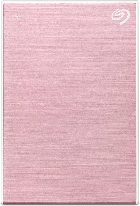 Zunanji trdi disk 2 TB Seagate One Touch STKY2000405, 2,5", USB 3.2 Gen 1, rožnato zlata