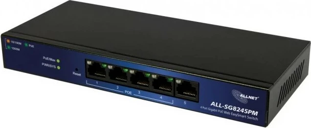 Managed preklopnik ALLNET ALL-SG8245PM, L2, Gigabit Ethernet, PoE