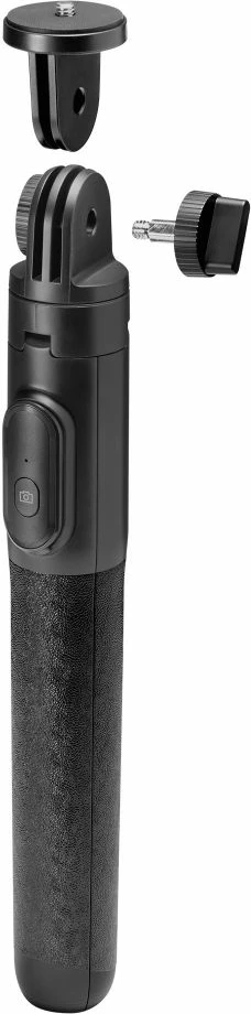 Selfie palica z vgrajenim trinožnikom Spigen S560W, Bluetooth, črna