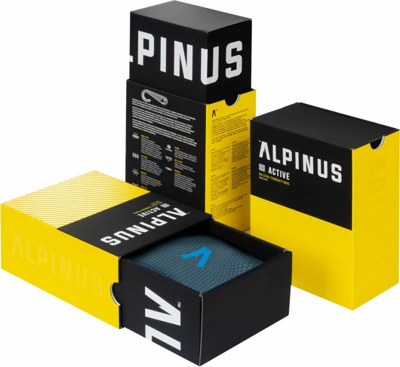 Termoaktivne hlače za moške Alpinus, siva