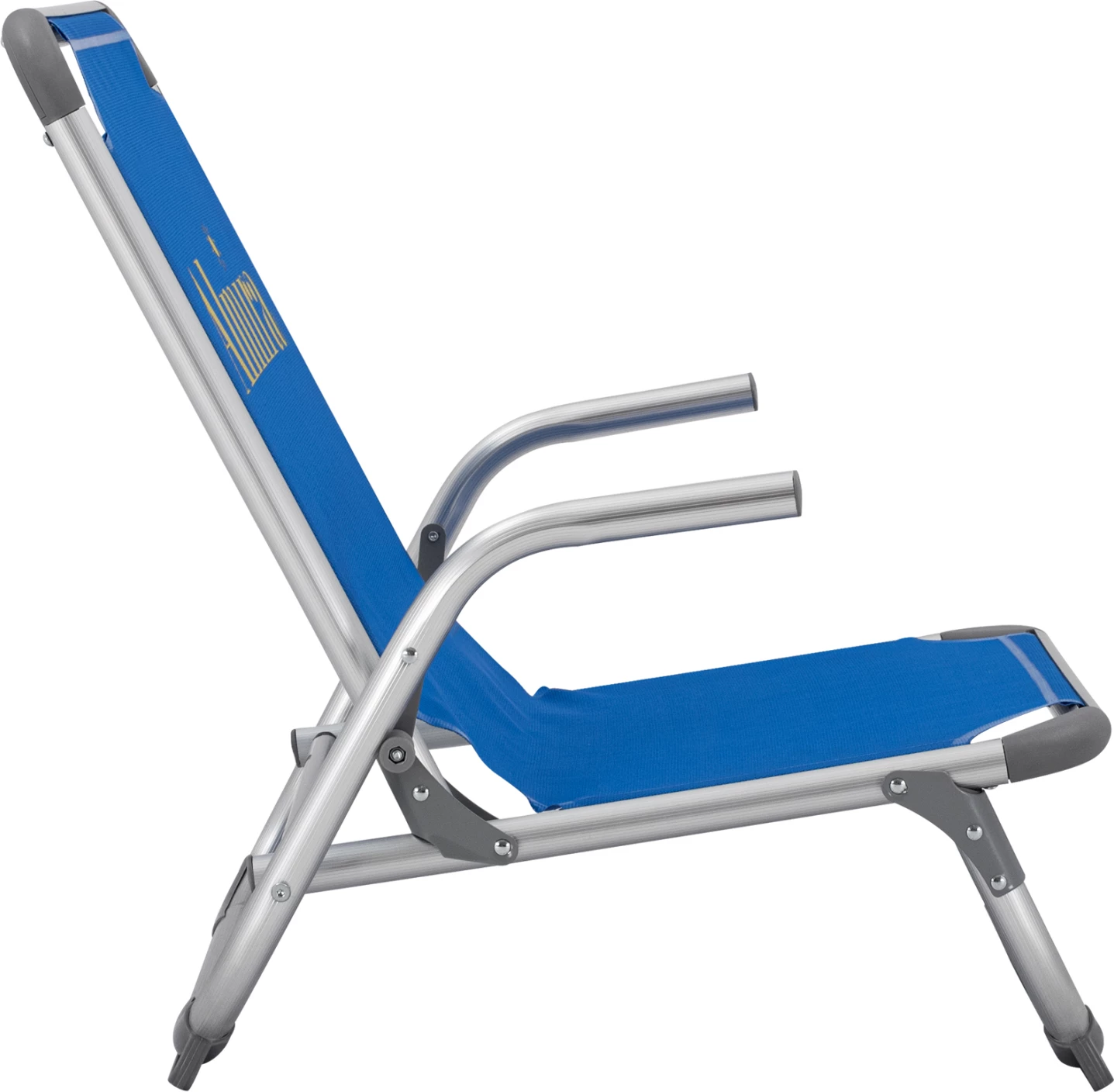 Stol za plažo FH5053.01 težki tip moder aluminij 56x70x66 cm