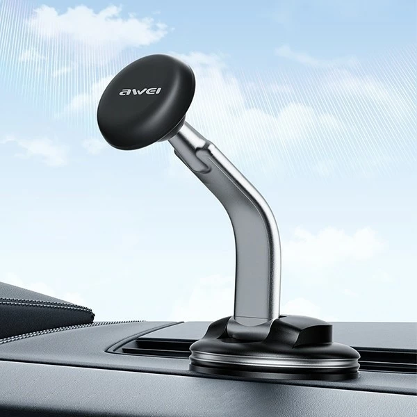 Magnetni avto nosilec AWEI X45, črn