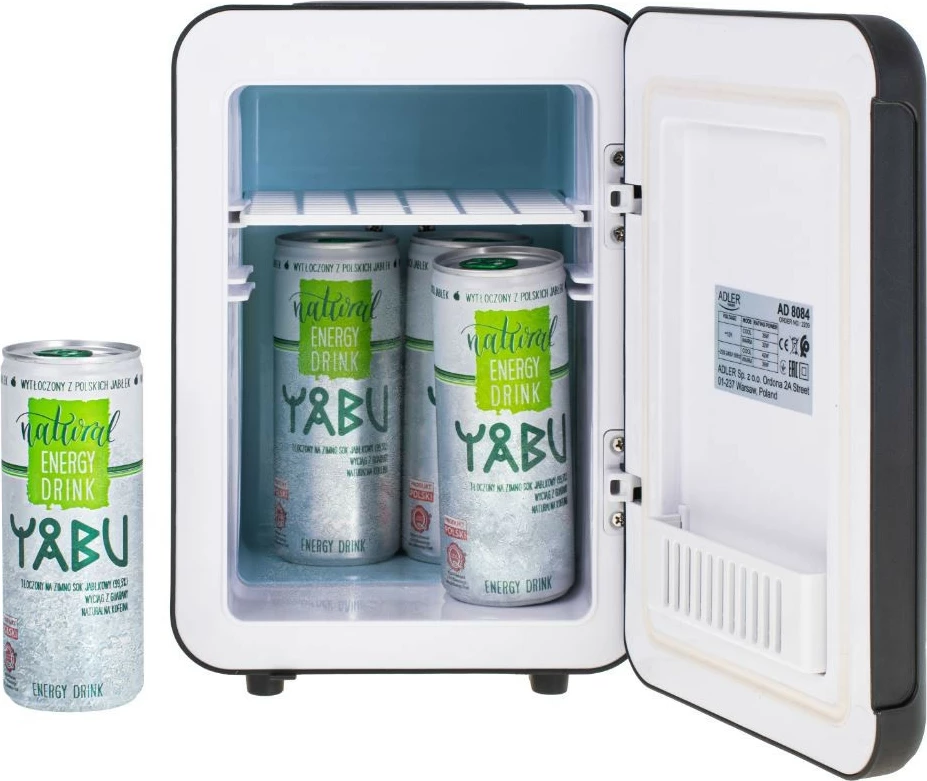 Mini hladilnik, 4 L, črn Adler AD 8084