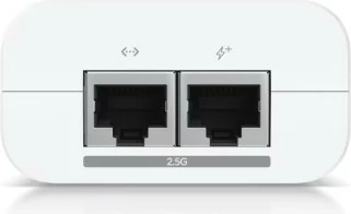 PoE+ adapter UBIQUITI UACC-PoE+-2.5G, 2.5G Gigabit, 48 V, bel