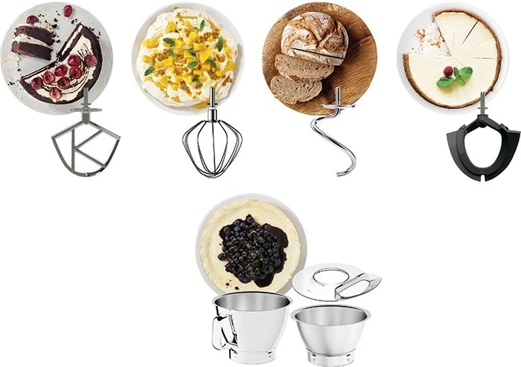 Planetarni mikser, Kenwood KVC 85.004SI, 1200 W, inox