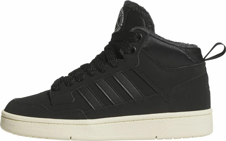 Superge za ženske in otroke, črne adidas Rapid Court Mid Winterized Jr JR1027