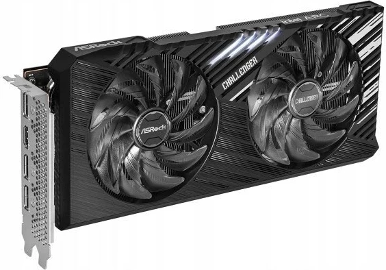 Grafična kartica Intel Arc A770 Challenger SE OC ASRock, 16 GB, črna