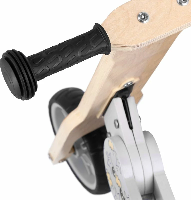 Dvofunkcijsko ravnotežno kolo in skiro za otroke Spokey WOO-RIDE MULTI, rumen