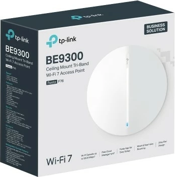 Access point TP-Link BE9300, 2,4 GHz, 5 GHz, 6 GHz, 2500 Mbit/s, bel
