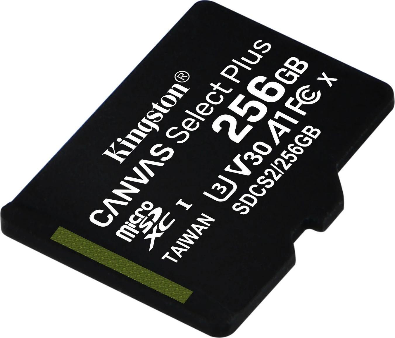 MicroSDXC kartica 256GB Canvas Select Plus, 100 MB/s, črna - Kingston