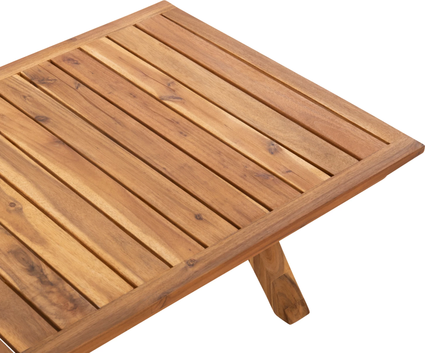 Zunanji lounge set 4 kosov ROSSWELL FH6084.01 akacijev les-okrogla vrv in blazine v antracitu