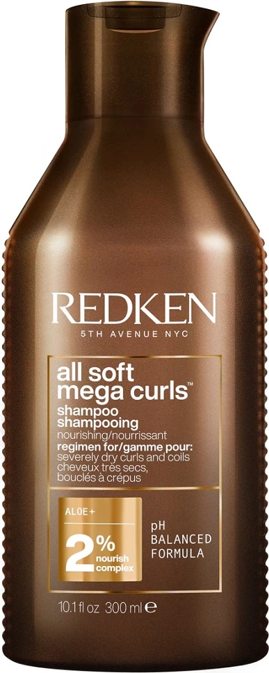 Šampon za ženske Redken All Soft Mega Curls, 300 ml