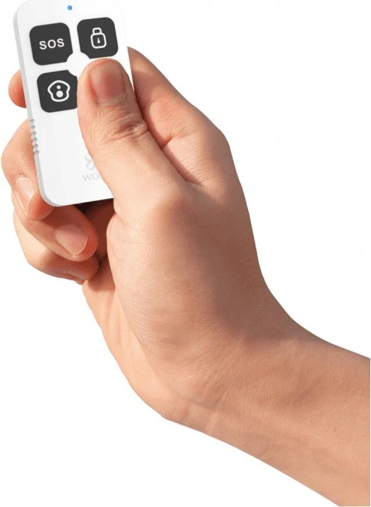 Daljinski upravljalnik za pametni alarm WOOX, bel