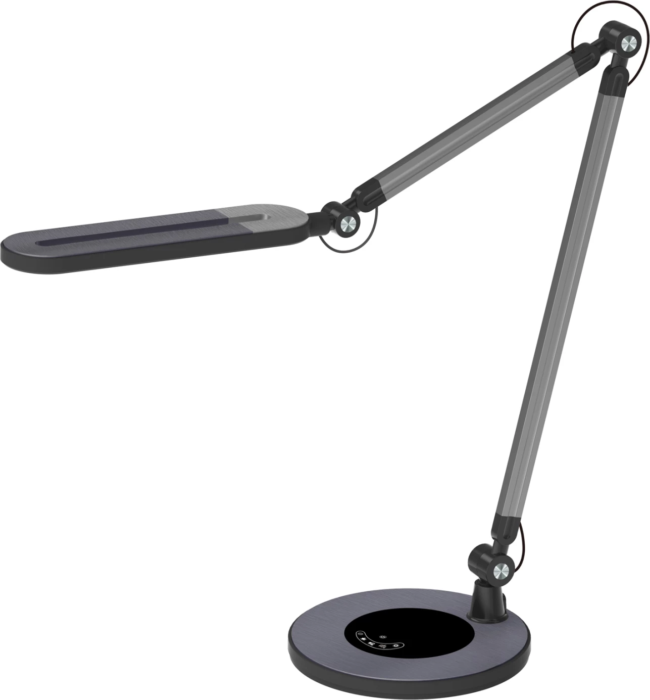 Profesionalna namizna svetilka LED BLAIN PRO FH4462.02 črno-siva ABS 57,4x51,1Hcm