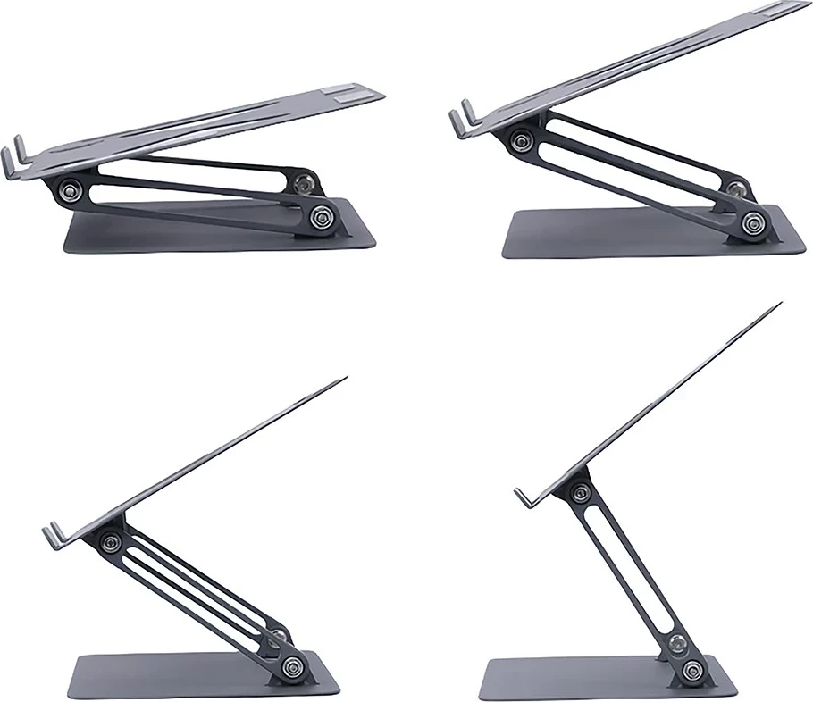 Stojalo za prenosnik Media-tech, srebrno