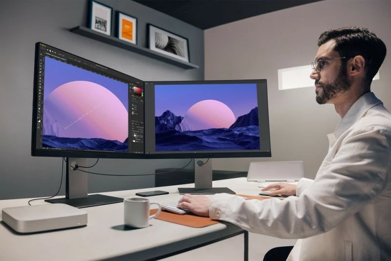 Monitor 27" 5K UHD+ ColorPro Viewsonic VP2788-5K, USB-C, črn