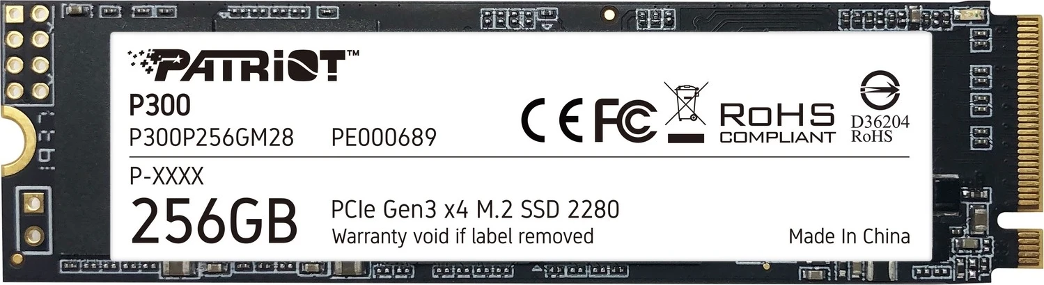 SSD notranji Patriot P300, 256GB