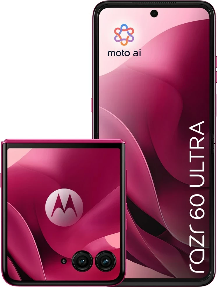 Zložljiv pametni telefon, roža — Motorola razr 60 ultra, 16 GB RAM, 512 GB