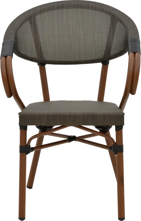 Vrtni stol Isaia, 57x57x83 cm, rjav