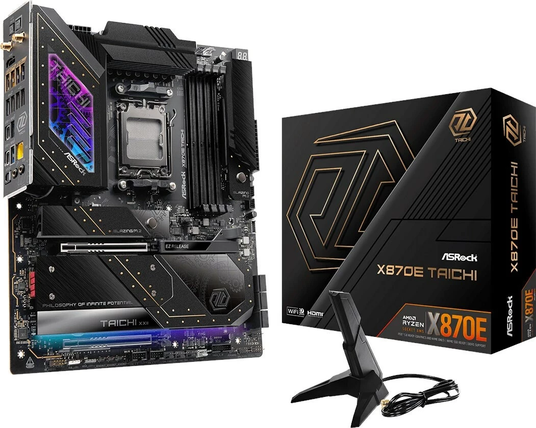 Matična plošča ASRock X870E Taichi, Socket AM5