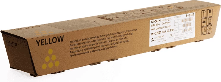 Toner kartuša Ricoh MP C3300 842044 (841429/841433), do 15.000 strani, standardna, rumena