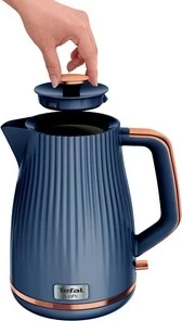 Vroča voda, grelnik Tefal Loft KO251430, 1,7 L, 2400 W, temno modra