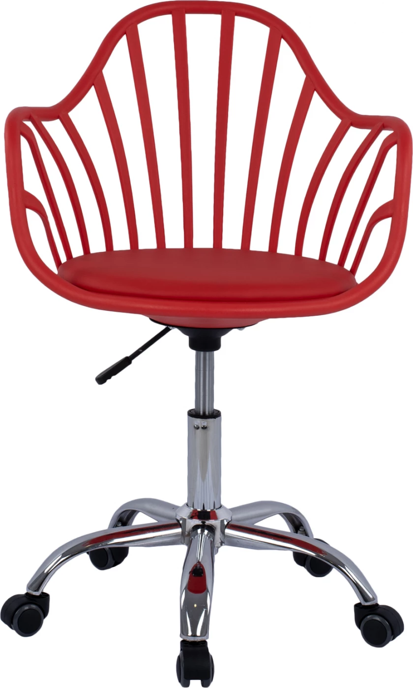 Pisarniški stol Becky FH8457.04 rdeče barve 57x57x96 cm